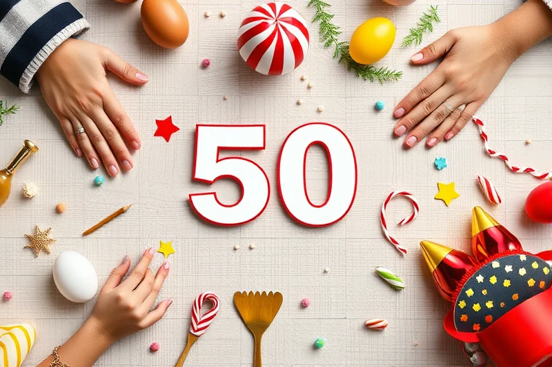 50th birthday party planning budget tips — 50th Birthday Party Planning Budget Tips (the finished result)