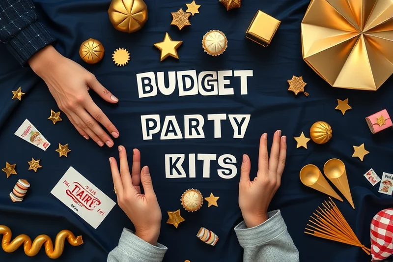 affordable budget party planning games — Affordable Budget Party Planning Games (the finished result)