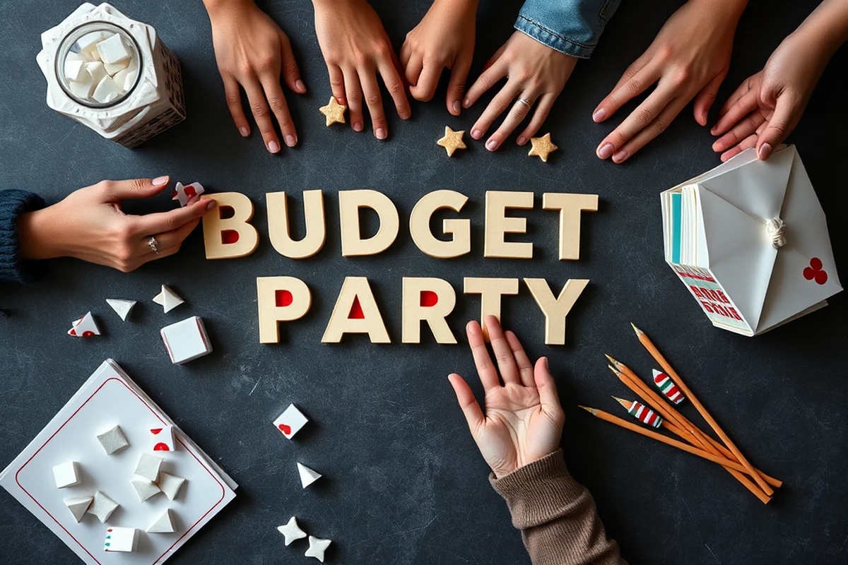 budget party planning games activities on a budget — Budget Party Planning Games Activities On A Budget (the finished result)