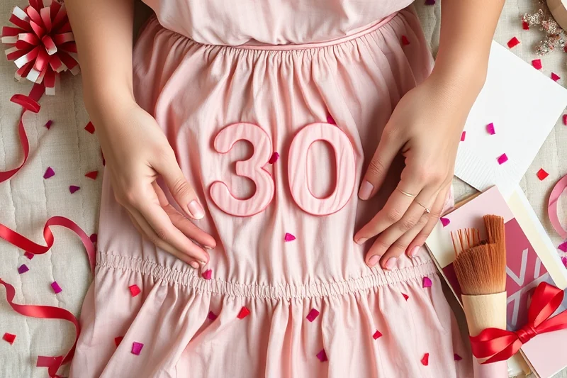 easy 30th birthday party dress — Easy 30th Birthday Party Dress (the finished result)
