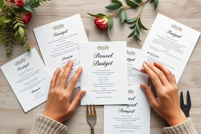 simple budget event planning template — Simple Budget Event Planning Template (the finished result)