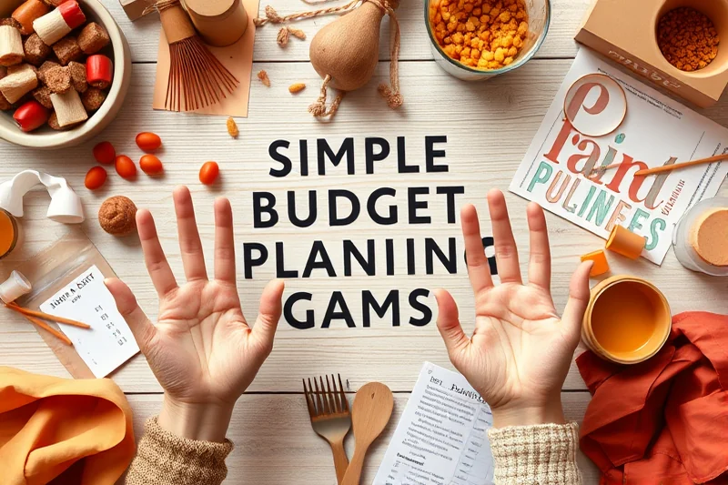 simple budget party planning games — Simple Budget Party Planning Games (the finished result)