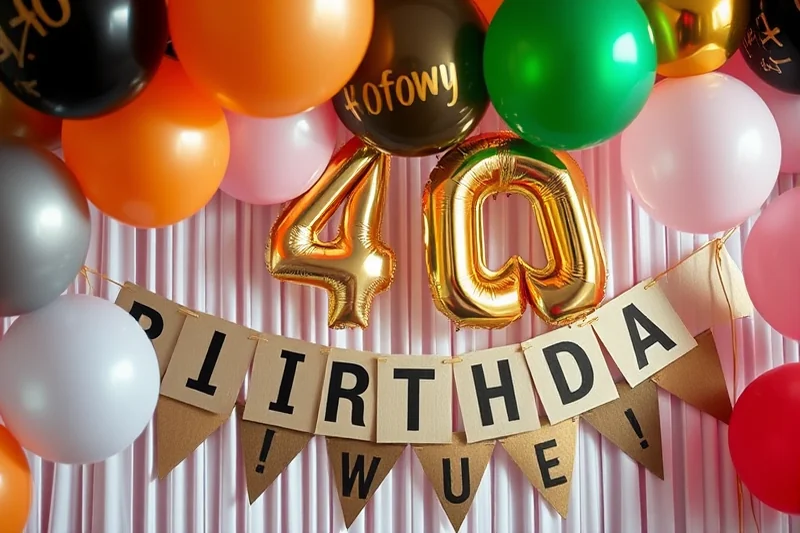 40th birthday party ideas on a budget — 40th Birthday Party Ideas On A Budget (step by step)