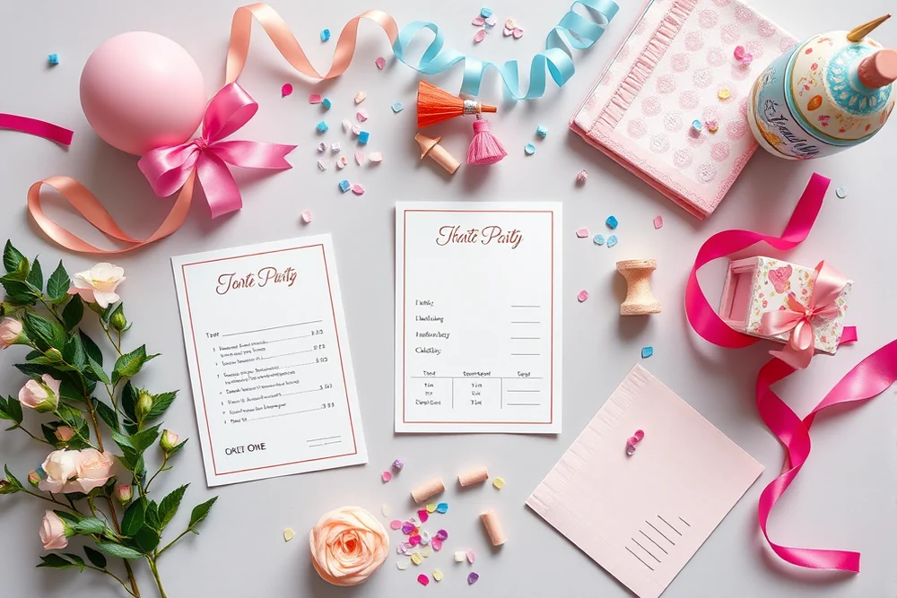 birthday party budget template — Birthday Party Budget Template (the finished result)