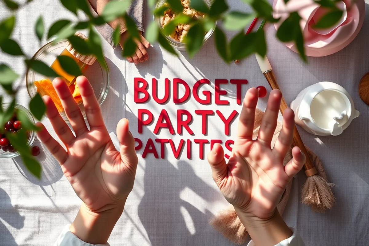 budget budget party planning activities — Budget Budget Party Planning Activities (the finished result)