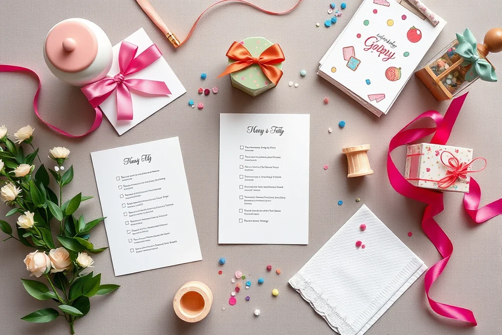 budget party planner checklist — Budget Party Planner Checklist (the finished result)