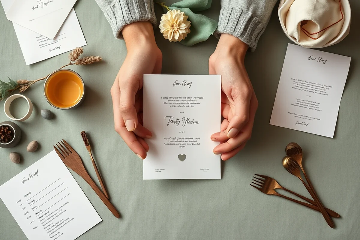 budget party planning invitations step by step — Budget Party Planning Invitations Step By Step (the finished result)