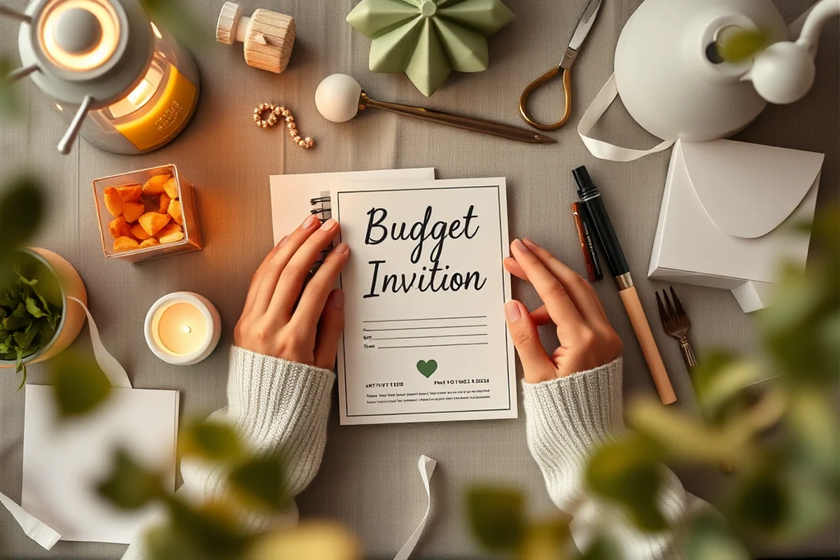 budget party planning invitations that actually work — Budget Party Planning Invitations That Actually Work (the finished result)