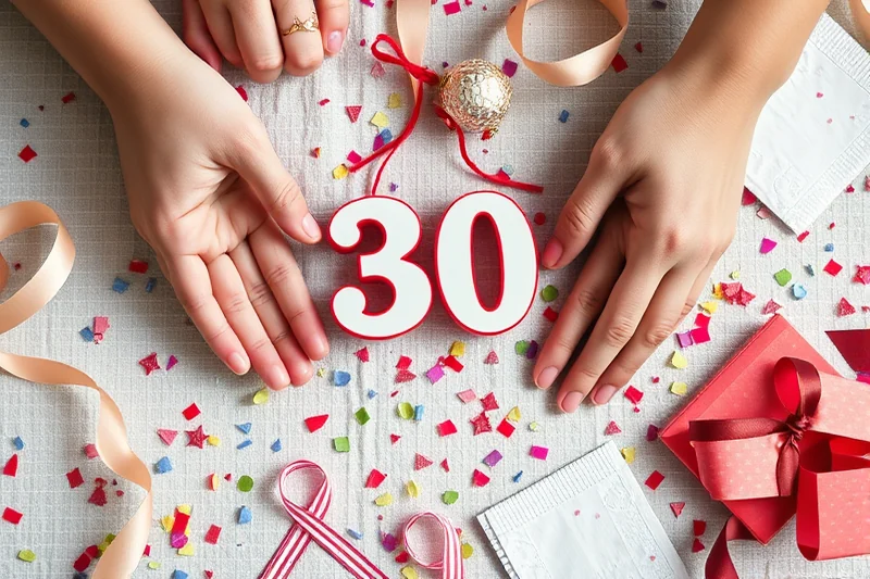 30th birthday party favors tips — 30th Birthday Party Favors Tips (the finished result)